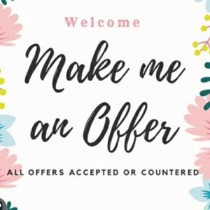 **Reasonable offers accepted!**
